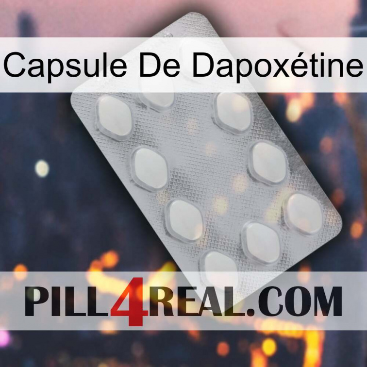 Capsule De Dapoxétine 16